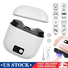 Automatic Electric Toe Nail Clippers W/ LED Light Rechargeable Fingernail Cutter