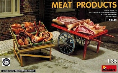 MiniArt Meat Products Fleischprodukte 1:35 Bausatz Model Kit 35649 Diorama