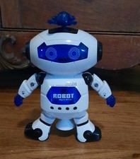 Digital Warrior 08 Dancing Robot Colorful Spinning 360  Music Lights Up Works 