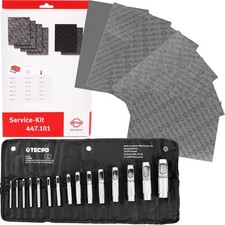 ELRING DICHTUNGSPAPIER FESTSTOFFDICHTUNG KIT 210 x 300 + LOCHEISEN-SATZ 2-22 mm