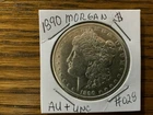 1890 Morgan Silver Dollar Excellent Condition AU/UNC details 028