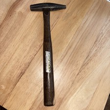 Stanley Magnetized upholstery tack hammer  10" handle - Used USA     Vintage