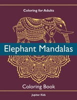 Coloring For Adults Elephant Mandalas Coloring Book Jupiter Kids Taschenbuch