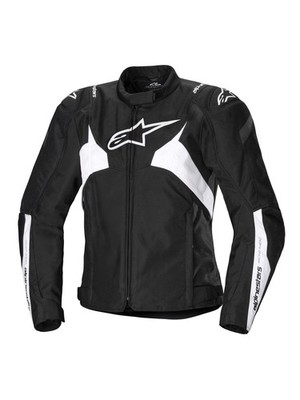 Alpinestars Stella T-Jaws V4 WP Motorradjacke Damen (Schwarz/Weiß) Gr: M