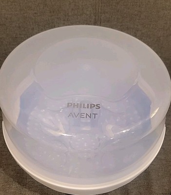 Philips AVENT SCF281/05 Microwave Steam Sterilizer for Baby 8 Bottles