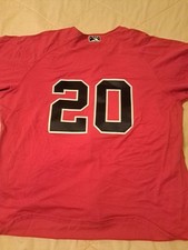 Mississippi Braves AA Game Worn USED Jersey #20 Atlanta Braves MILB Sz 48 Mlb