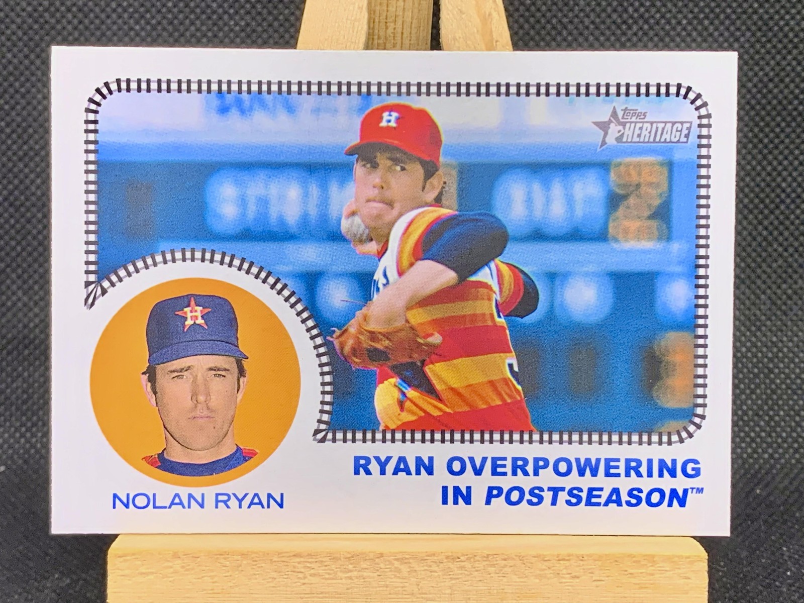 2022 Topps Heritage All Aboard! #AA-8 Nolan Ryan Houston Astros