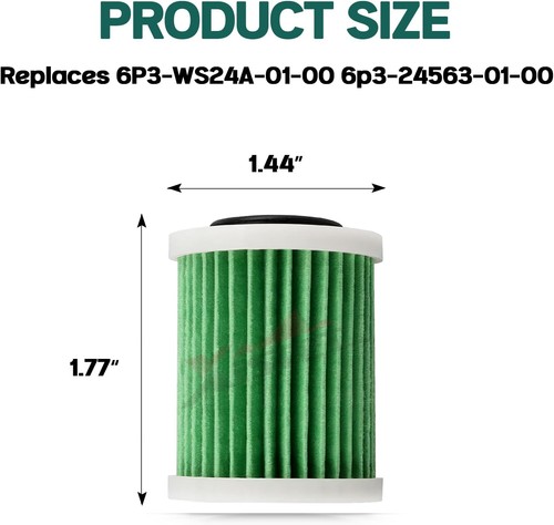 Outboard Engine Fuel Filter Element Fit Yamaha F150 F250 6P3-WS24A-01-00 - Afbeelding 3 van 6