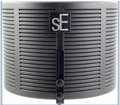 sE Electronics RF-X Four-Layer Portable Microphone Shield, Lightweight, Black