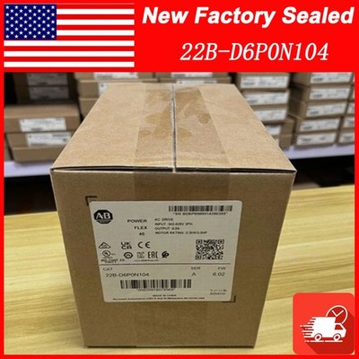 AB 22B-D6P0N104 PowerFlex 40 2.2KW/3.0HP AC Drive 22BD6P0N104