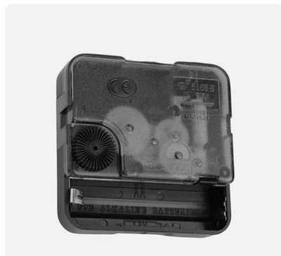 MECCANISMO OROLOGIO DA PARETE Ingranaggio movimento LANCETTE Quarzo MURO Gancio