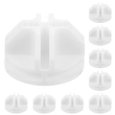  15pcs Plastic Grid Shelving Connectors Wire Cube Connectors for Modular Closet