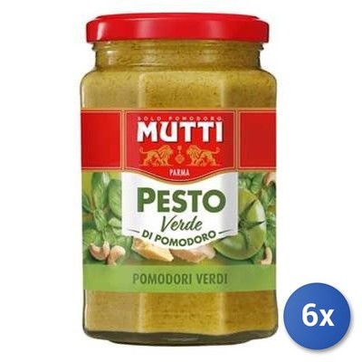 6X Multipack Pesto Mutti Gr 180 Verde