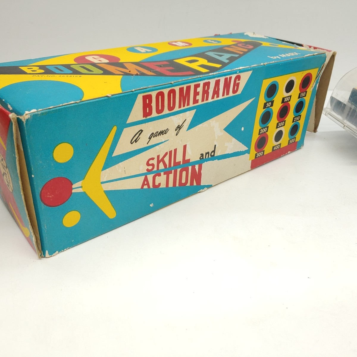 JOUET MARX JEU de bagatelle / flipper de poche vintage