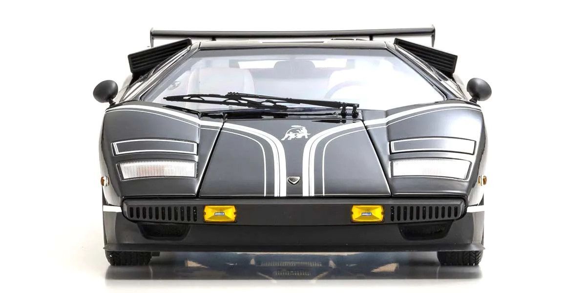 1/12 KYOSHO LP500Rランボルギーニ カウンタック NEW KYOSHO 1/12 Lamborghini Countach LP500R Black Auto Scale