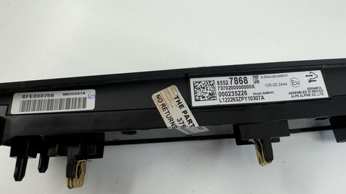 22-24 CADILLAC CT4 V BLACKWING HVAC AC TEMPERATURE CLIMATE CONTROL SWITCH OEM - Picture 6 of 7