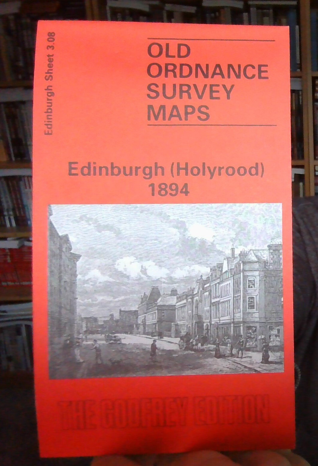 MAP OF Edinburgh (Holyrood) 1894: Edinburgh Sheet 3.08, Morris, R. J. NEW