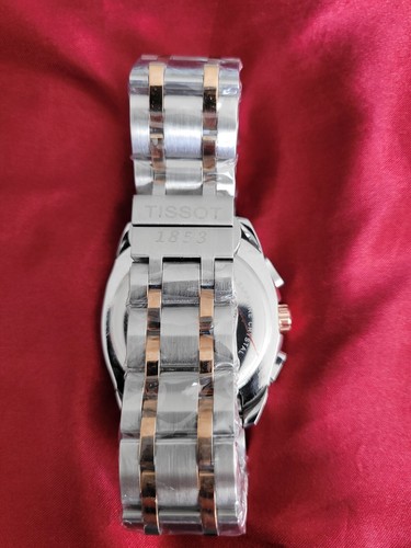 ⚡️NEW Tissot Couturier Tachymeter Chronograph Quartz Rose Gold Men's Watch - Picture 5 of 5