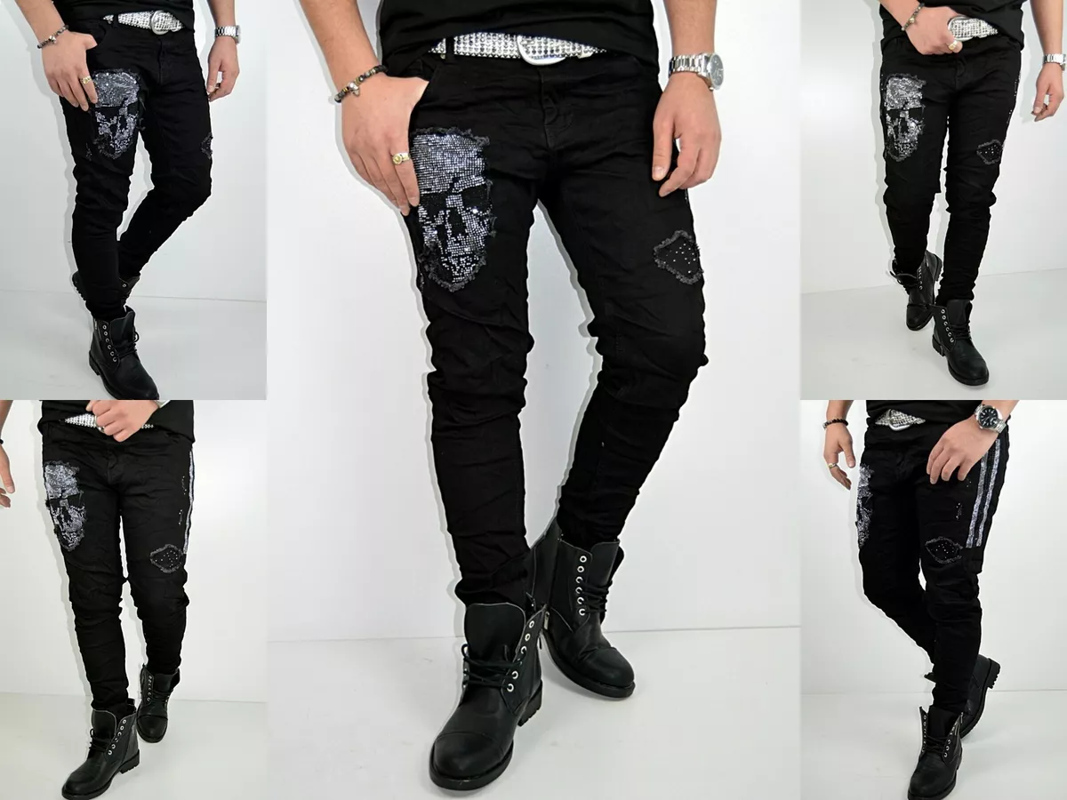 Black denim on sale fashion