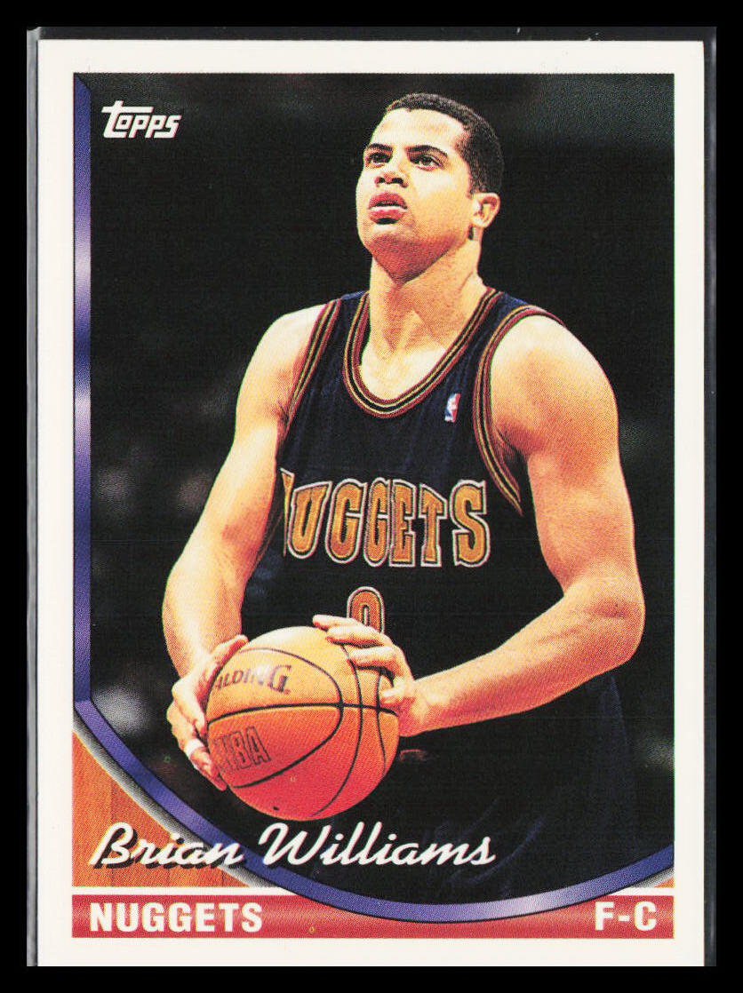 1993-94 Topps Brian Williams #362