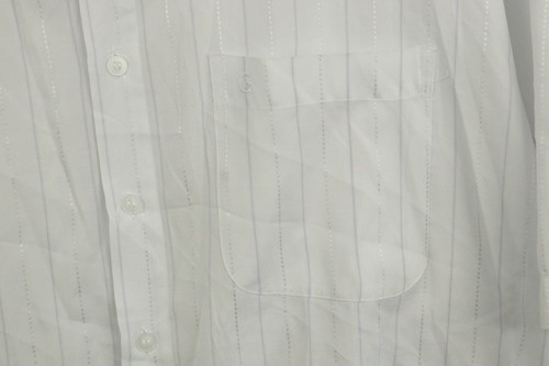 Gianni Armani White Collared Short Sleeves Chest Pocket Button-Up Shirt - Picture 14 of 18