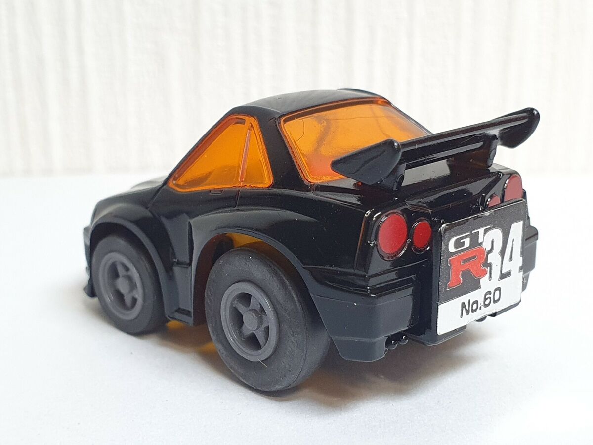 Takara Choroq Choro Q NISSAN SKYLINE GT-R R34 BLACK Penny Takara Choroq Choro Q NISSAN SKYLINE GT-R R34 BLACK Penny