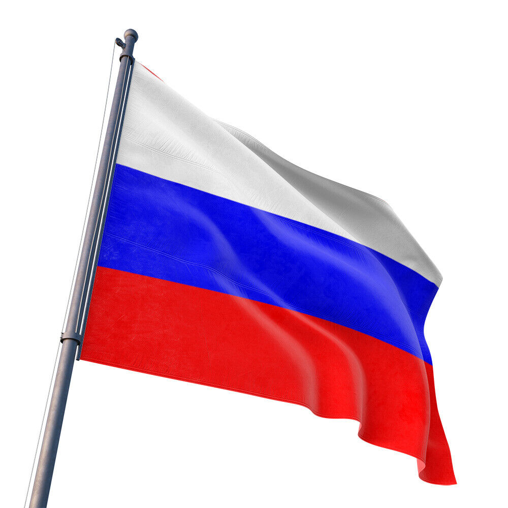 Russian Flag Russia National Flag Polyester Fiber 3x5 Feet Flag, Bright  Colors And Anti-ultraviolet Fade Flag Indoor Outdoor Banner