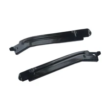 2 Front Bumper to Fender Bracket Holder Black for Mercedes ML350 2006-2011 LH&RH