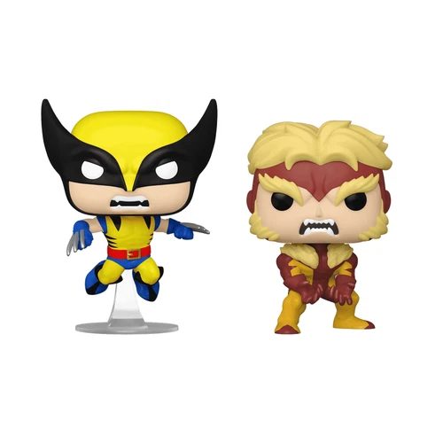 Funko Marvel Pop! Wolverine & Sabretooth 2-Pack