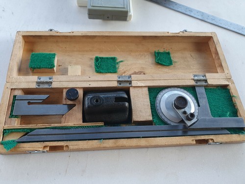 ANGLE FINDER PROTRACTOR VINTAGE "VIS" Poland - Picture 7 of 8