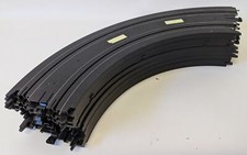 Lot of 8 Vintage TYCO HO Slot Car 9" R 1/4 Track Curve Pieces B5831