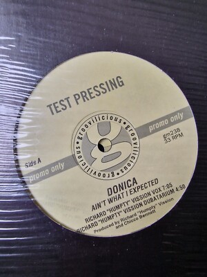 Ain't What I Expected - Donica 2 x 12'' Single Vinyl Record (2001 US)