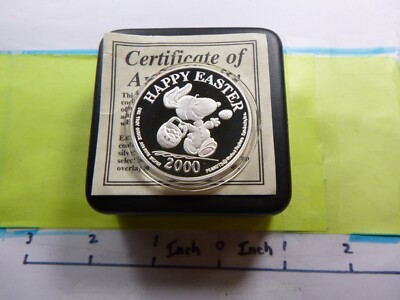 snoopy Peanuts® Joe Cool 50th anniversary 1 oz .999 Silver Snoopy