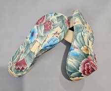 Browns Landing Floral Heeled Shoes Sandal Women's Size 10