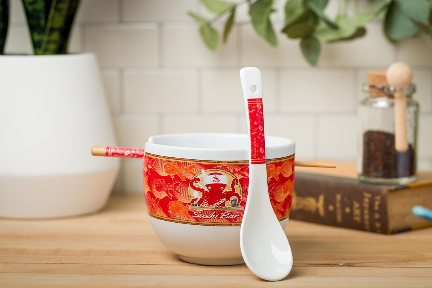 Silver Buffalo Disney Pixar Monsters Inc Harryhausen's Octopus Chef Sushi Bar 20