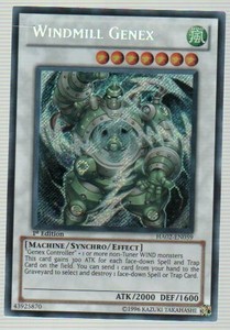 Windmill Genex - HA02-EN059 - Secret Rare - Unlimited Edition x3 - Near Mint