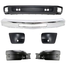 Bumper Face Bars for Chevy Chevrolet Silverado 1500 Truck 2009-2013