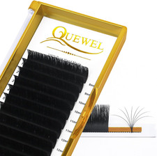 Easy Fan Lashes 0.07D Curl Mix 8-15Mm QUEWEL Easy Fan Russian Lashes 2D-20D Volu