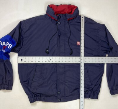 VINTAGE Chaps Ralph Lauren Lightweight Hooded Jacket Men XL Blue