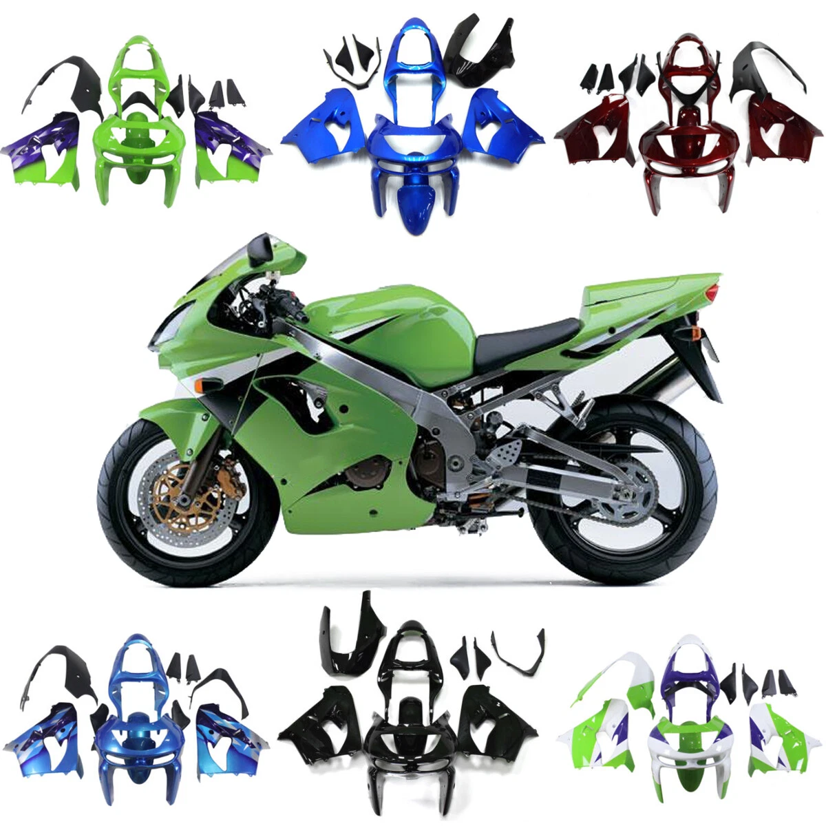 ABS Motorcycle & Scooter Fairings, Plastics & Body Kits for
