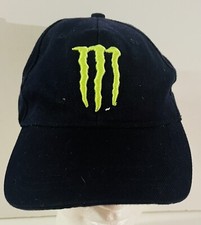 Monster Energy Drink Baseball Cap Navy Blue / Green Adjustable Back