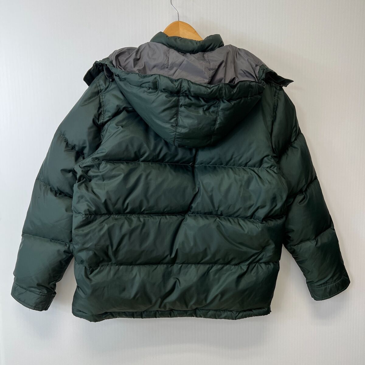 Eddie Bauer Jacket Men Large Goose Down Puffer Hood Zip Snow Eddie Bauer Jacket Men Large Goose Down Puffer Hood Zip Snow