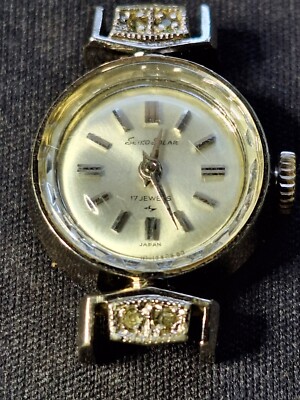 SEIKO marine star クォーツ 腕時計 本体　アンティーク　レア Vintage Ladies Seiko Solar 17 Jewels Mechanical Wrist Watch (10