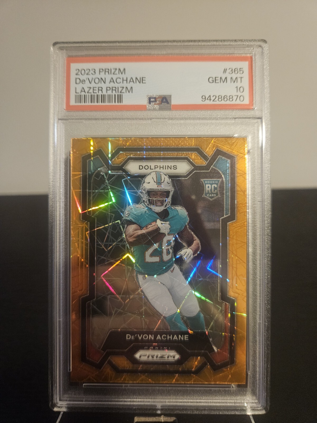 De'Von Achane card image