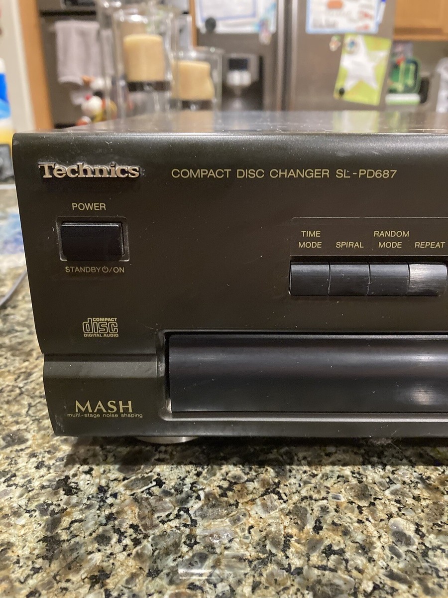Technics SL-PD887 5 Disc CD Changer. Tested And Working | eBay