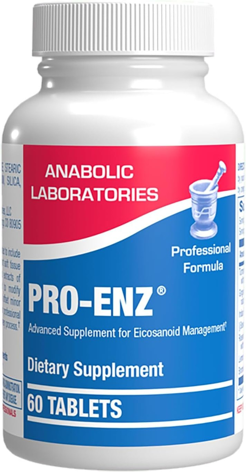 Anabolic Pro-Enz 60 Tablets Advanced Eicosanoid Support Dietary Supplement