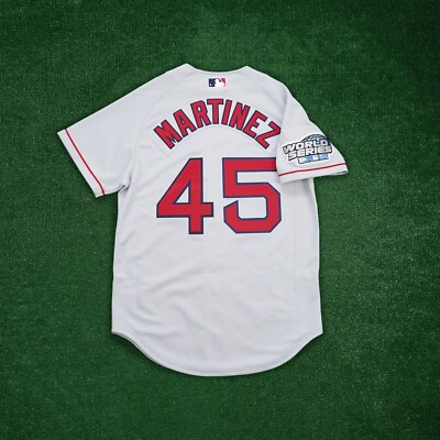 Pedro Martinez Mitchell & Ness 2004 Boston Red Sox World Series