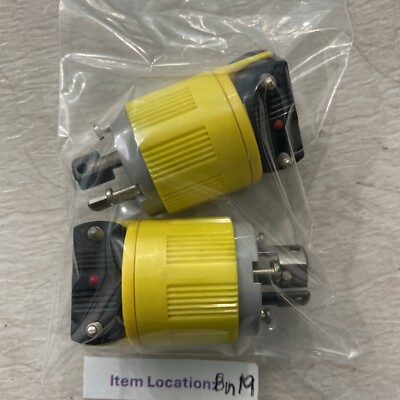 ARROW HART 4721-CR 2POLE 3WIRE GROUNDING Lot of 2