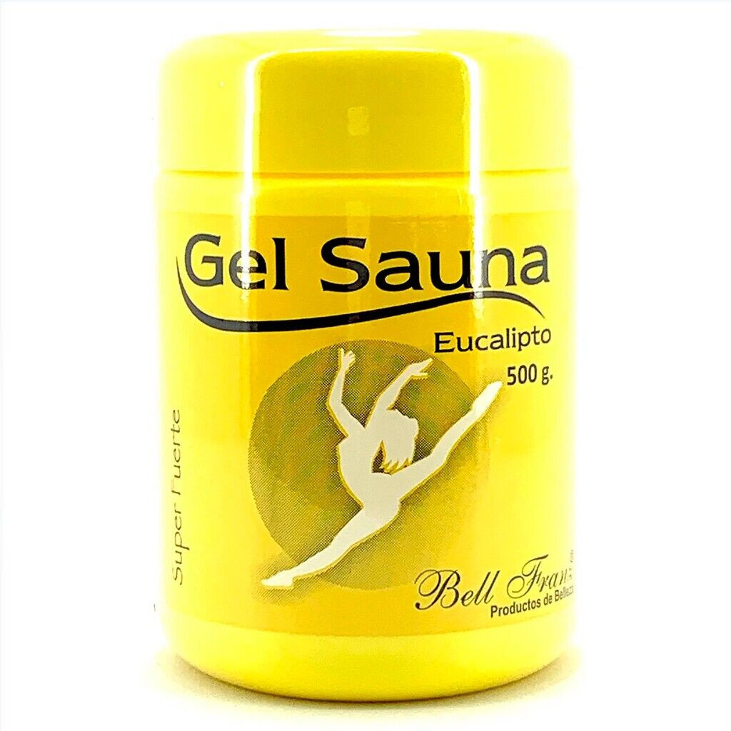 Eucalyptus Sauna Slimming Massage Gel - Extra Strong 500g, Made in Colombia