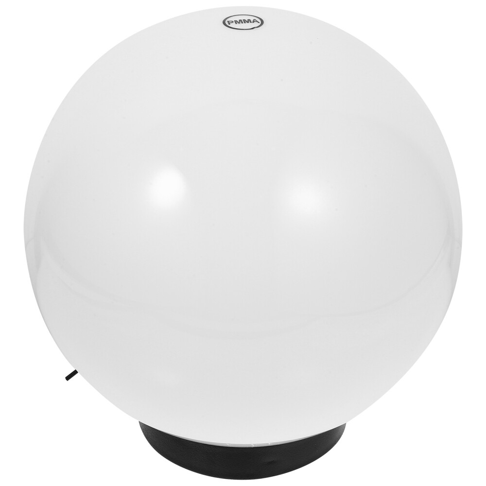 Plastic Opal Sphere Light Cover Outdoor Lampshades Round Globe eBay